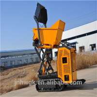 Rubber Track Hydraulic Self Loading Crawler dumper compact skid steer track dumper for sale