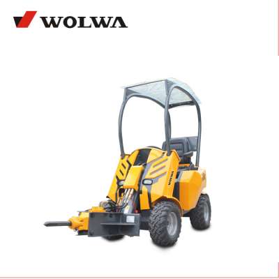 Chinese multi-functional wheel skid excavator snow blower