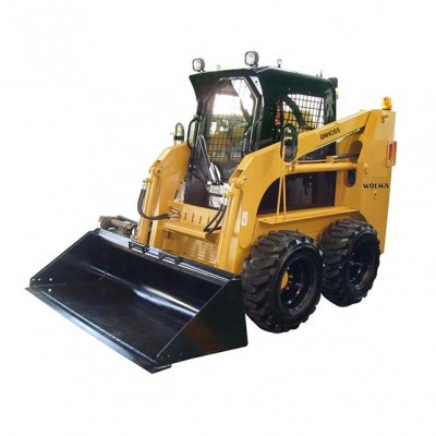 China wheel skid steer loader 700kg capacity