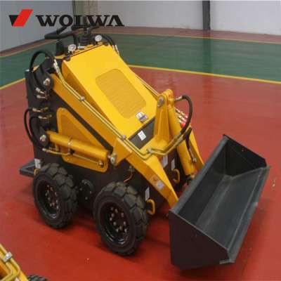 mini wheel loader skid steer loader 200kg loading capacity with many attachment