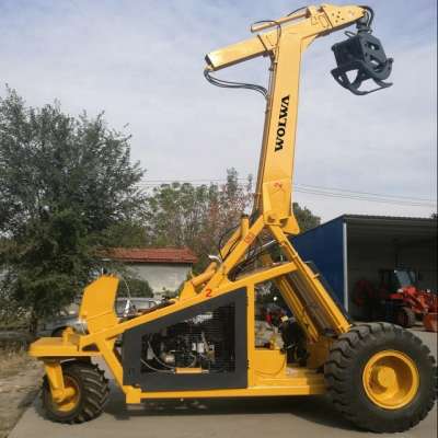 China DLZ520 Wheel Hydraulic Sugar Cane Loader Mini Wheel Excavator Loader For Sale